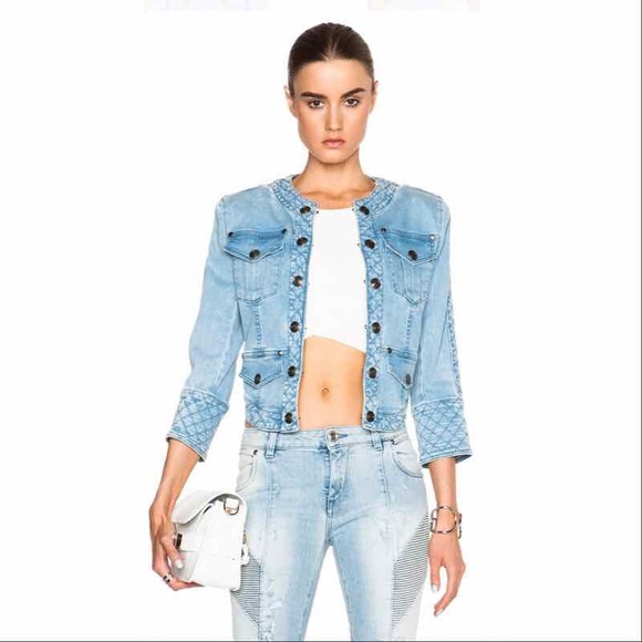 pierre balmain denim jacket